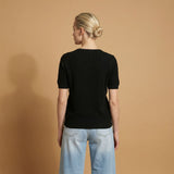 Pull texturé manches courtes YF570937