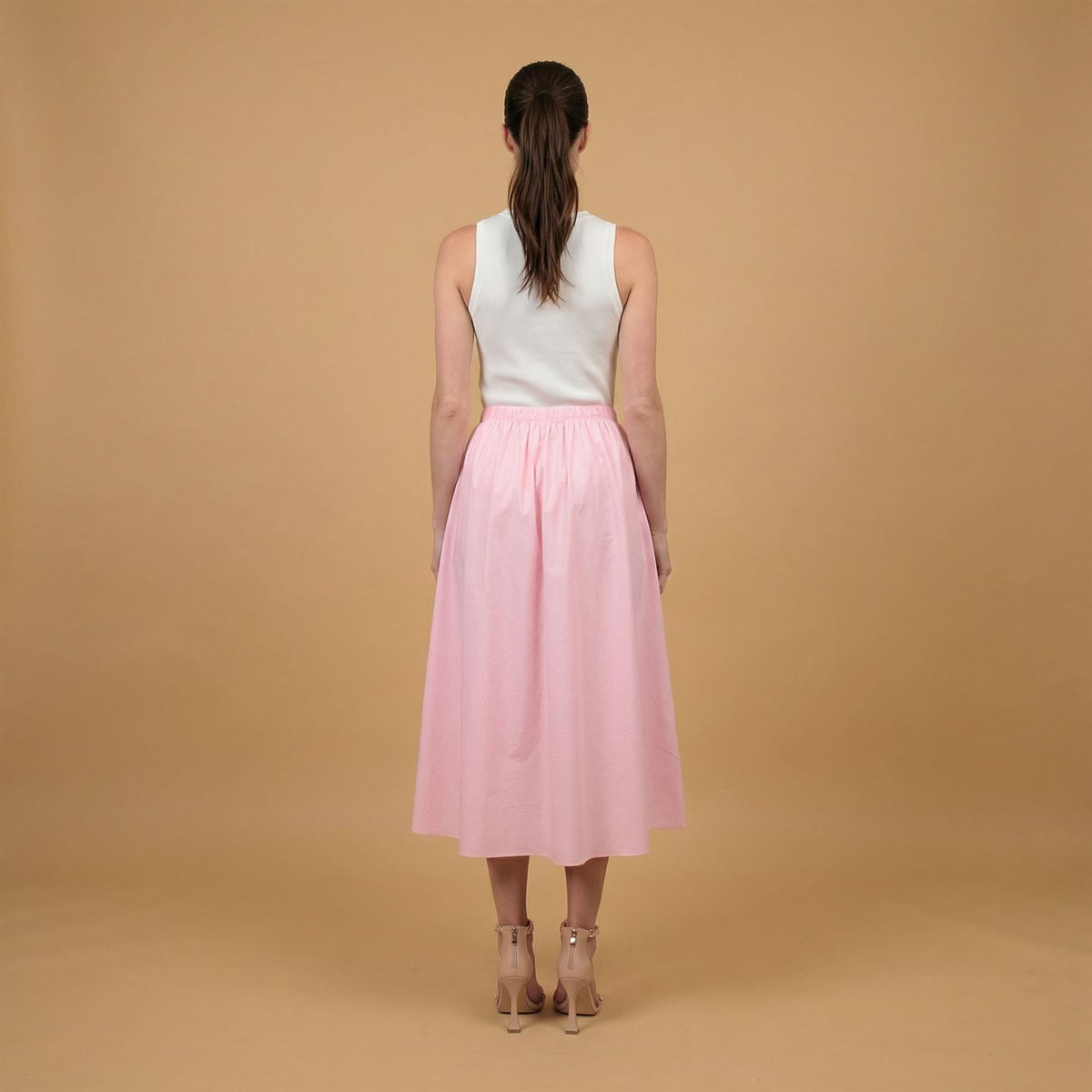 Cotton skirt with elasticated waist – db2308 