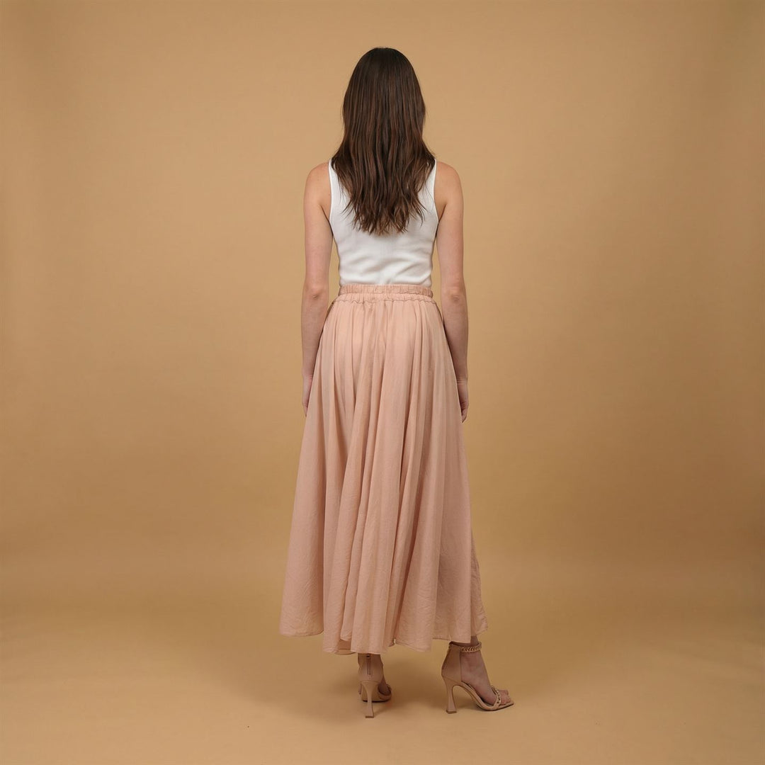 Long cotton voile skirt – DB75152