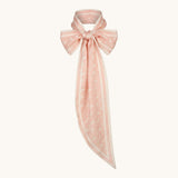 KD9925VS-2 Fluid Graphic Print Satin Scarf