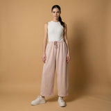 Pantalon large taille élastiquée - CVA825699