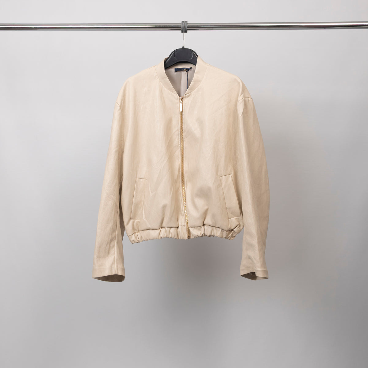 Mao collar jacket with elasticated hem – tdm92925 2 