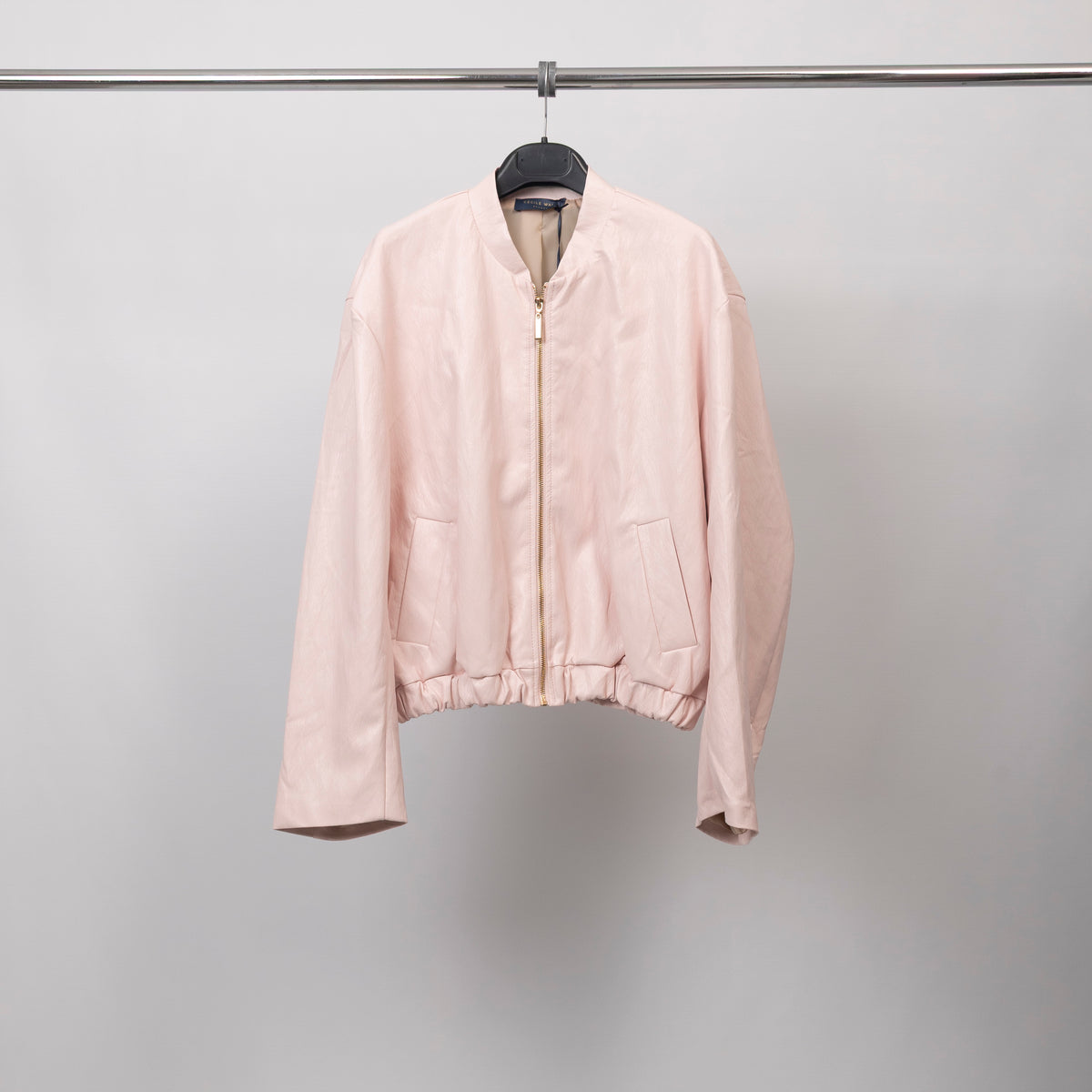 Mao collar jacket with elasticated hem – tdm92925 2 